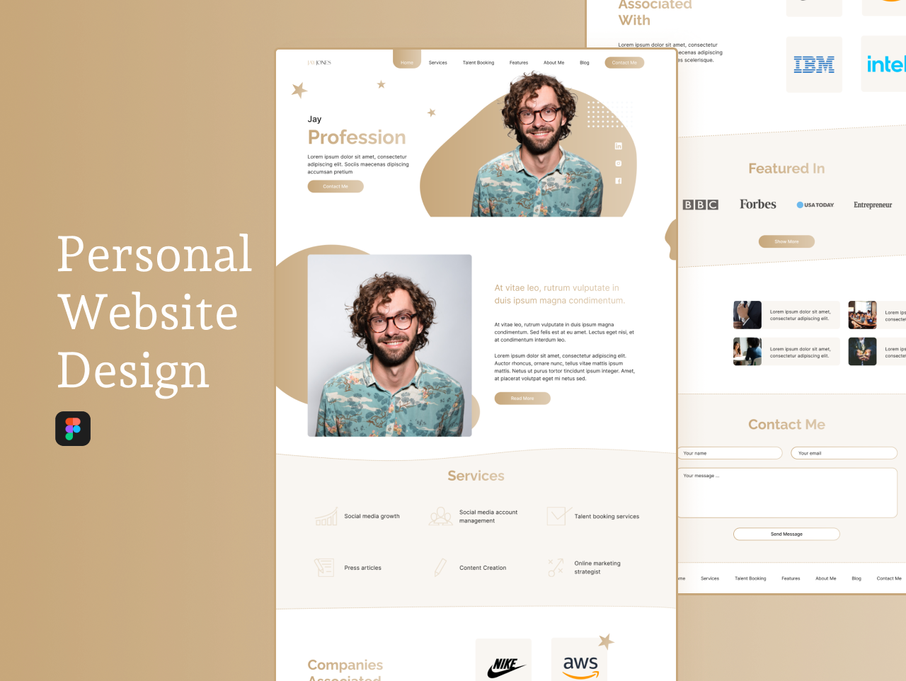 Personal Website Design | UI/UX Design